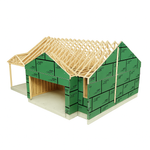 Miniature Ranch House Building Kit (DIY)