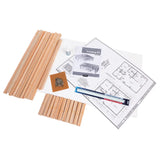 Miniature Ranch House Frame Kit (DIY)