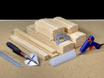 Miniature Ranch House Framing Kit (DIY)